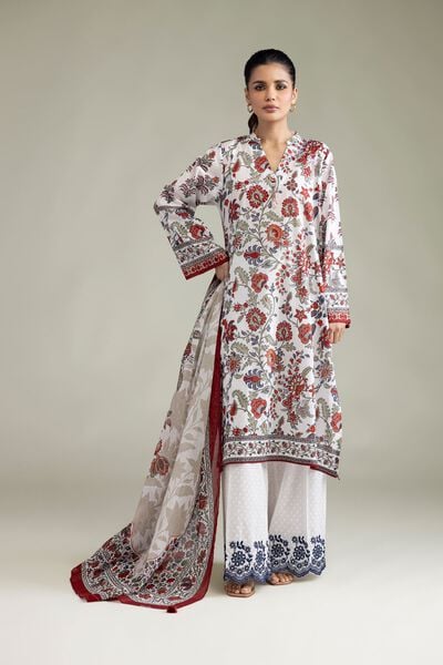 Embroidered | Lawn | Fabrics 3 Piece | GBP 40.00