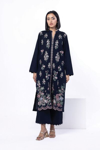 Embroidered | Heavy Textured Cotton | Tailored 2 Piece | Top and Bottom | GBP 40.00