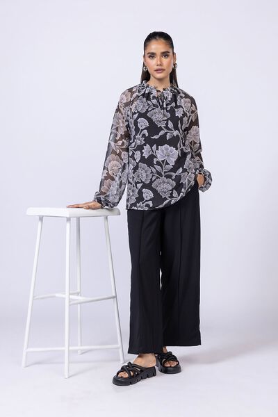 Printed | Georgette Chiffon | Blouse | GBP 7.50