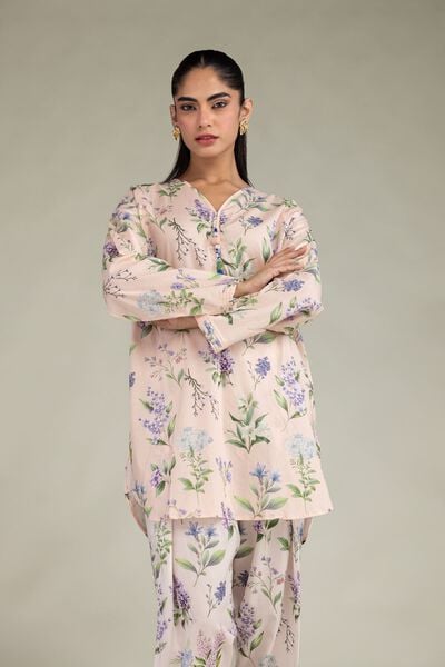 Printed | Cotton Viscose | Short Floral Kurta | GBP 30.00