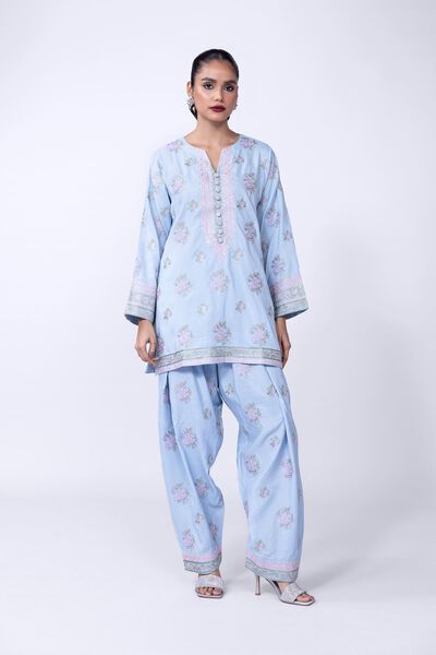 Embroidered | Russian Raw Silk | Shalwar | GBP 12.00