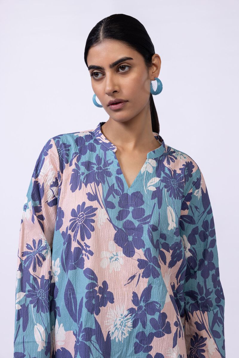 Printed | Ripple Crinkle | Kurta | GBP 10.00