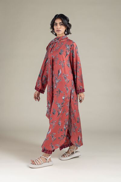 Embroidered | Raw Silk | Pants | GBP 19.00