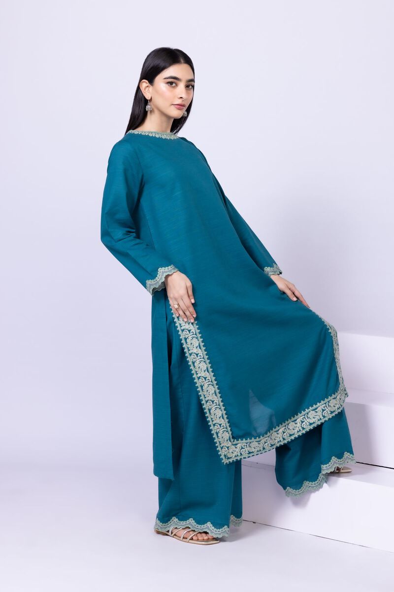 Embroidered | Khaddar | Kurta | null