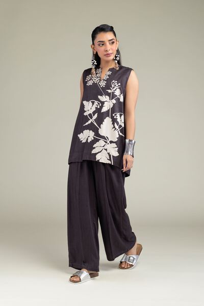 Printed | Viscose Crepe | Viscose Crepe Trousers | GBP 20.00