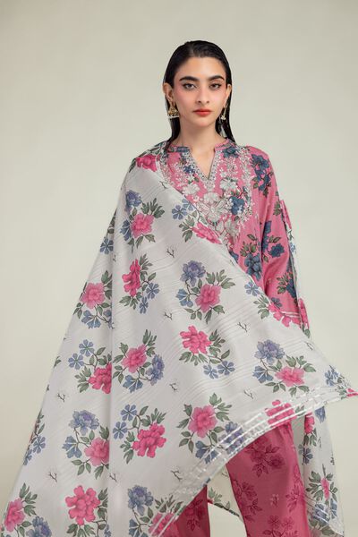 Embroidered | Mesuri | Floral Mesuri Dupatta | GBP 20.00