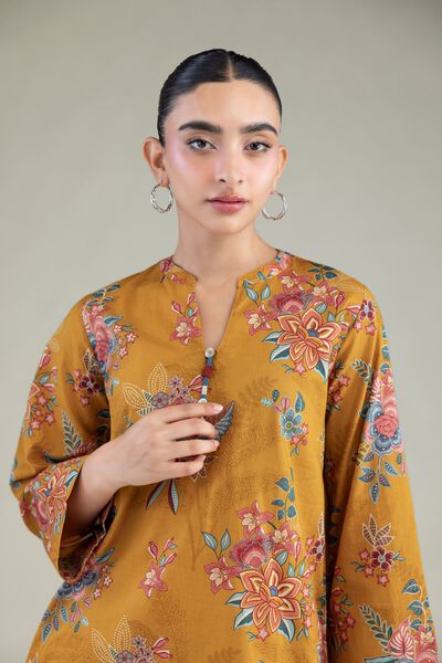 Printed | Cambric | Floral Cambric Kurta | GBP 30.00