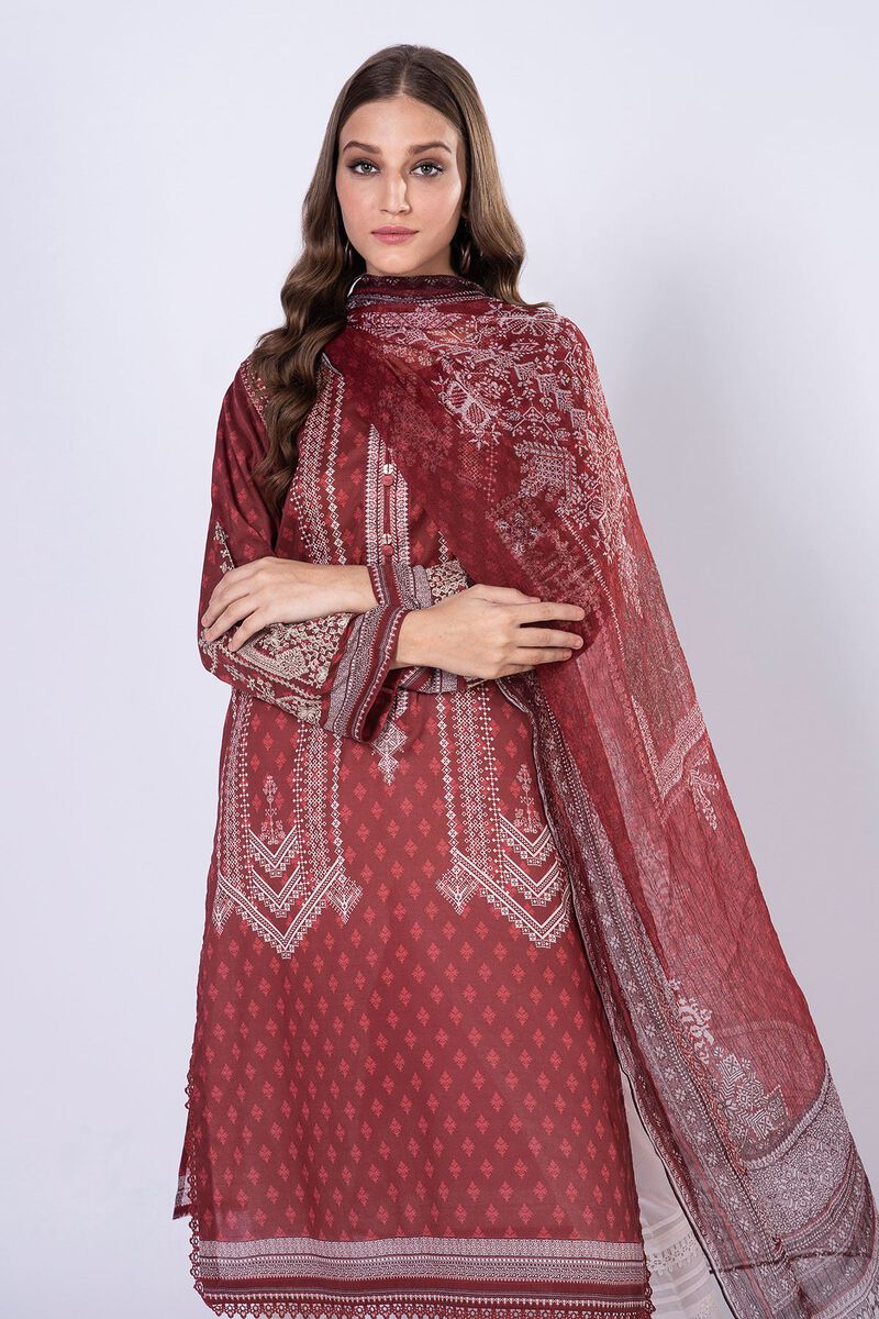 Cambric | Embroidered | Fabrics 2 Piece | Top Dupatta | null