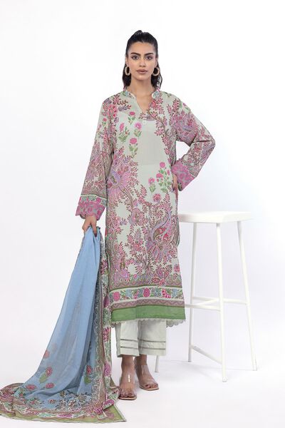 Embroidered | Lawn | Fabrics 3 Piece | GBP 17.50