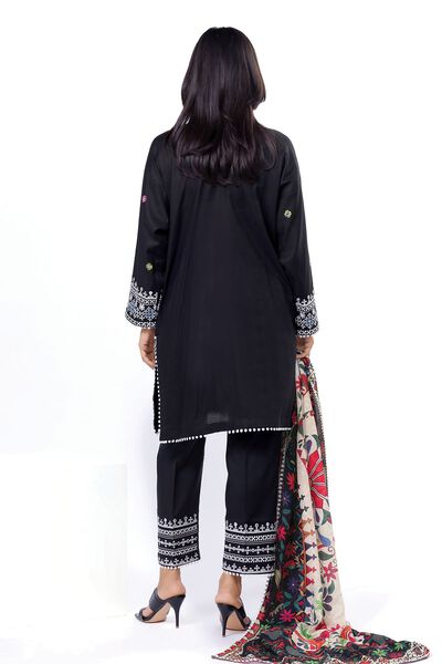 Embroidered | Dobby | Fabrics 3 Piece | GBP 22.50