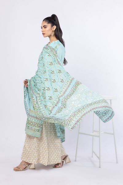 Printed | Voile | 3 Piece Co-ord Set | GBP 100.00