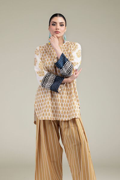 Printed | Cambric | Short Cambric Kurta | GBP 20.00