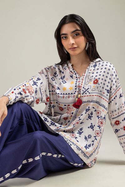 Embroidered | Viscose Crepe | Blouse | GBP 25.00