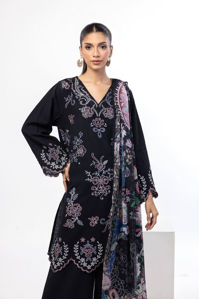 Embroidered | Crosshatch | Fabrics 3 Piece | GBP 22.50