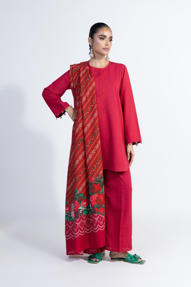 Embroidered | Khaddar | Kurta | null