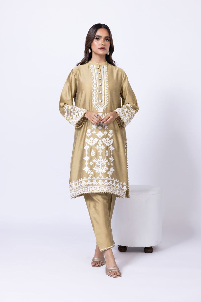 Embroidered | Raw Silk | Kurta | GBP 19.50