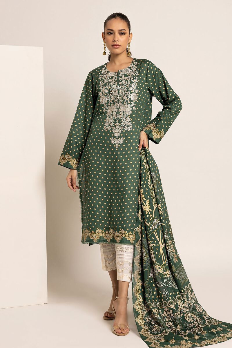 Lawn | Embroidered | Fabrics 2 Piece | Top Dupatta | null