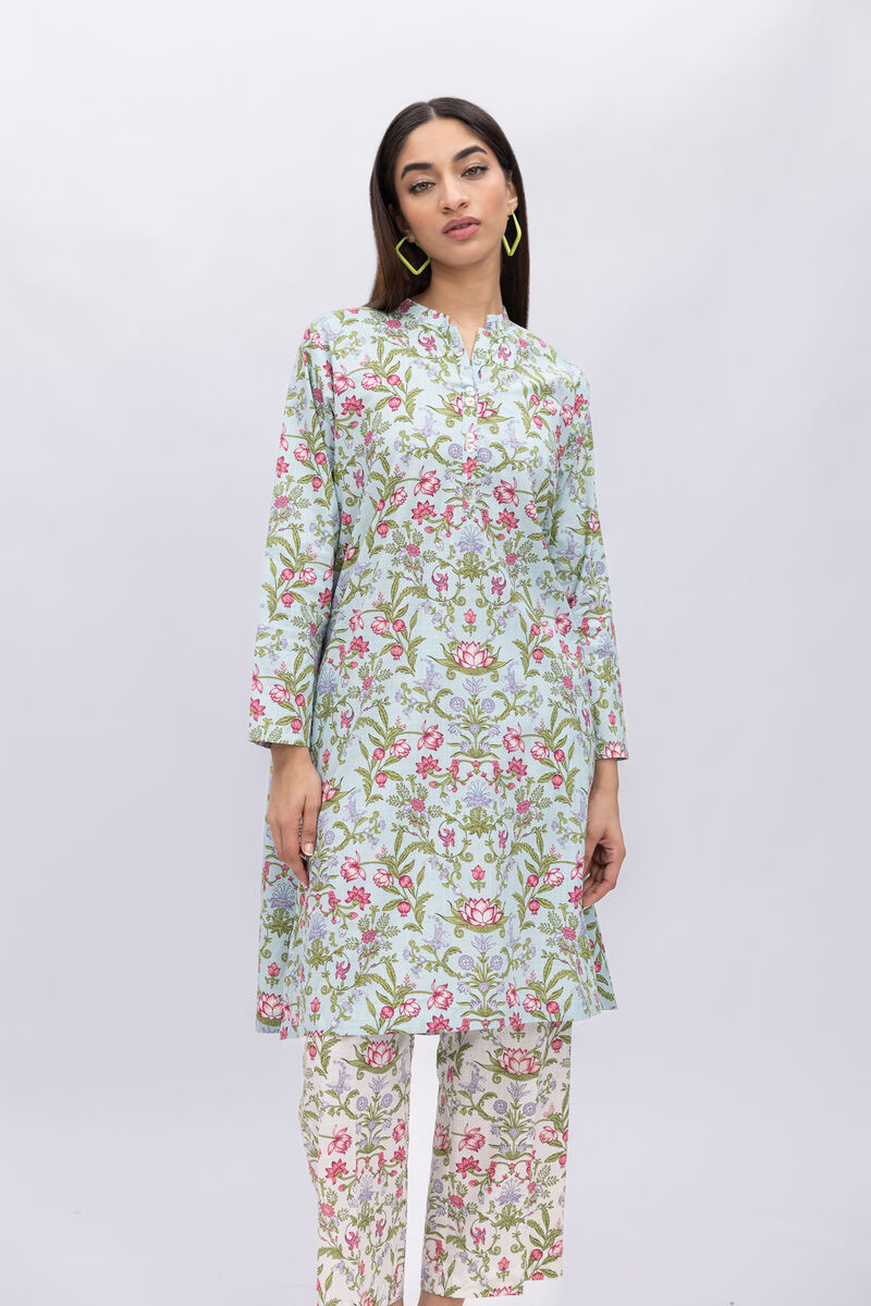 Printed | Crosshatch Poplin | Kurta | GBP 10.00