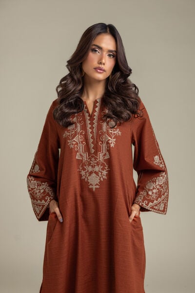 Embroidered | Khaddar | Kurta | GBP 45.00