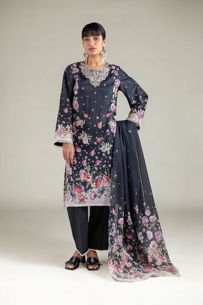 Embroidered | Lawn | Fabrics 3 Piece | GBP 35.00