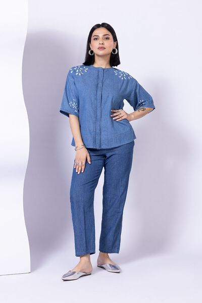 Printed | Tencel Denim | Shirt | GBP 7.50
