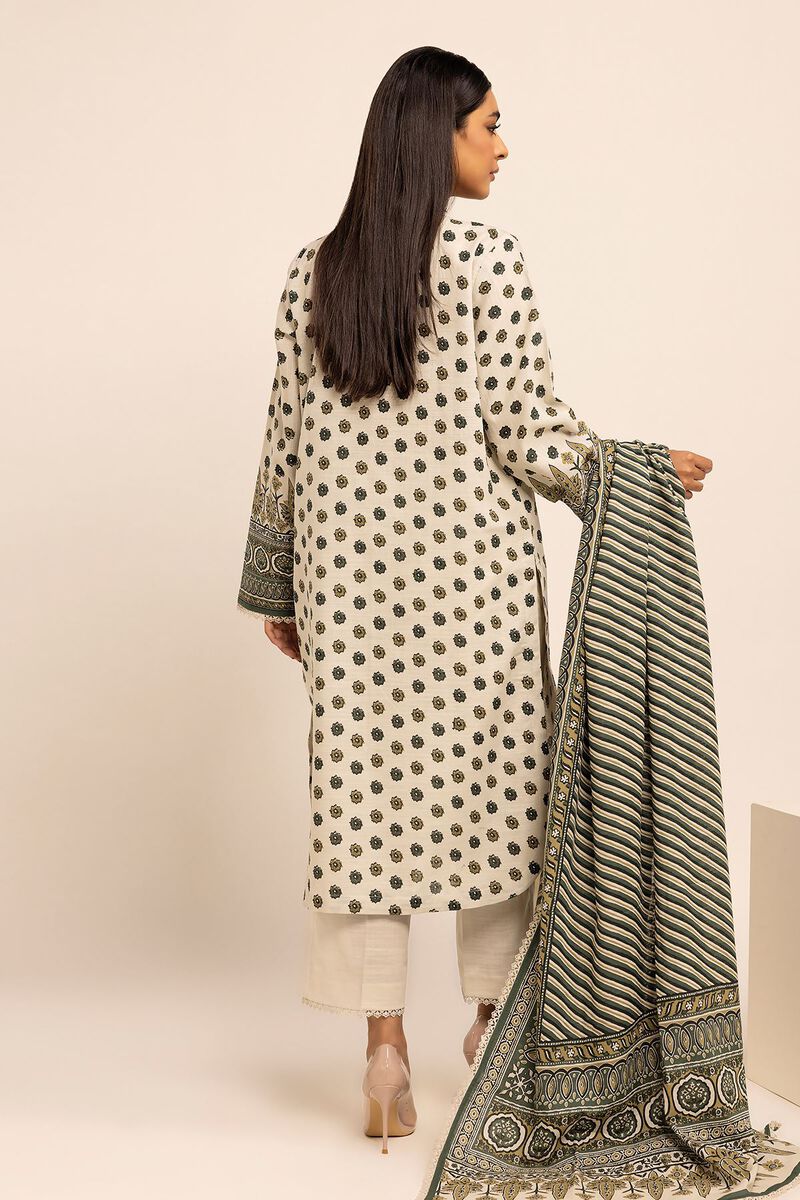 Printed | Khaddar | Fabrics 3 Piece | null