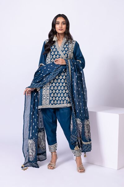 Embroidered | Viscose Oak Silk | Shalwar | GBP 9.00