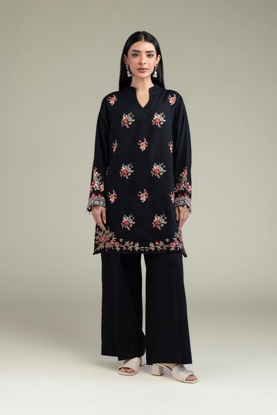 Dyed | Cotton Dobby | Black Solid Pants | GBP 15.00