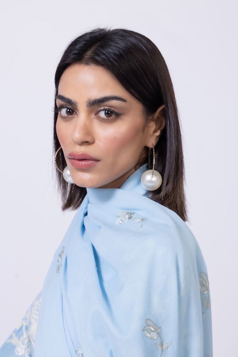 Embroidered | Slub lawn | Dupatta | GBP 11.00