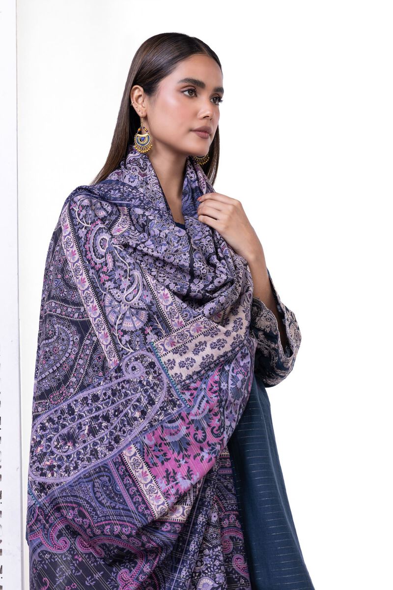 Embroidered | Light khaddar Messuri | Tailored 3 Piece | null