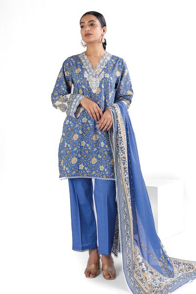Embroidered | Lawn | Fabrics 3 Piece | GBP 17.50