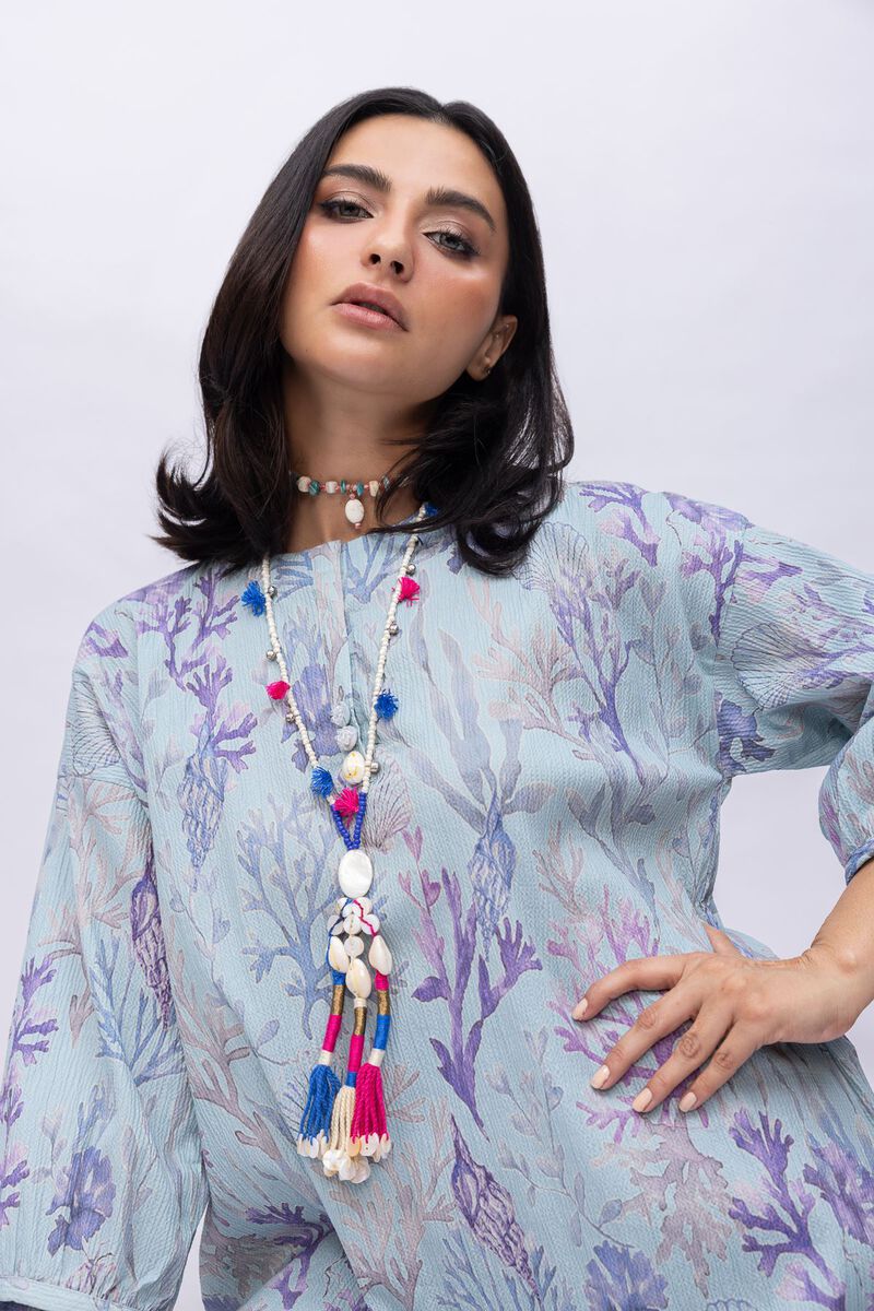 Printed | Ripple Crinkle | Kurta | GBP 10.00