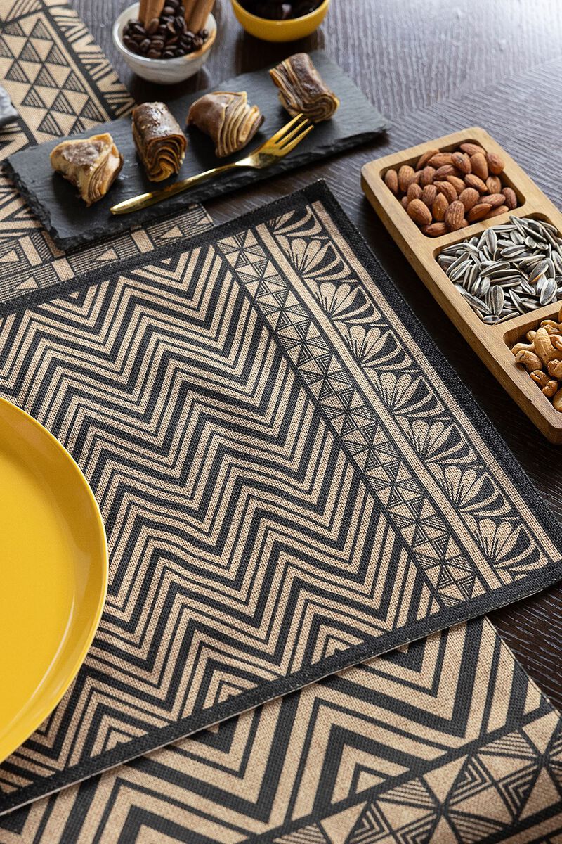 Jute | Printed | Table Mat | null