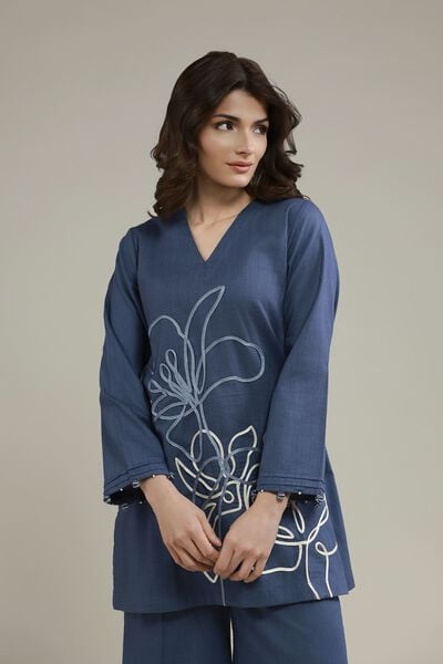 Embroidered | Heavy Textured Cotton | Kurta | GBP 25.00