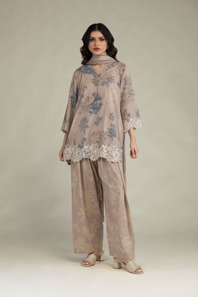 Embroidered | Cambric | Floral Cambric Shalwar | GBP 25.00