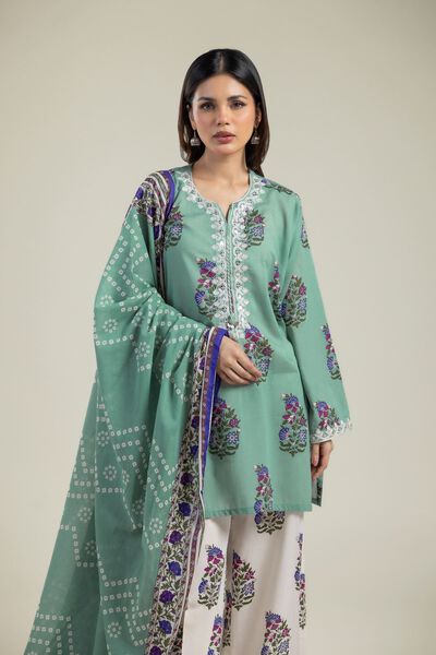 Embroidered | Lawn | 3-Piece Tailored Lawn | GBP 50.00