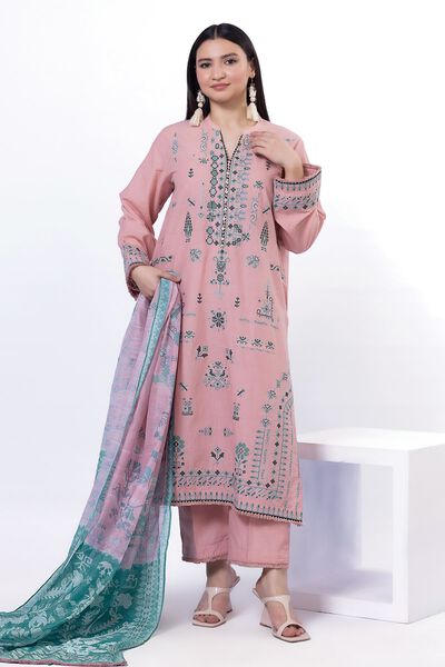 Embroidered | Cotton | Tailored 3 Piece | GBP 32.50