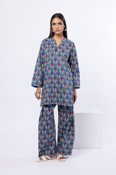 Printed | Crosshatch Poplin | Pants | GBP 12.00