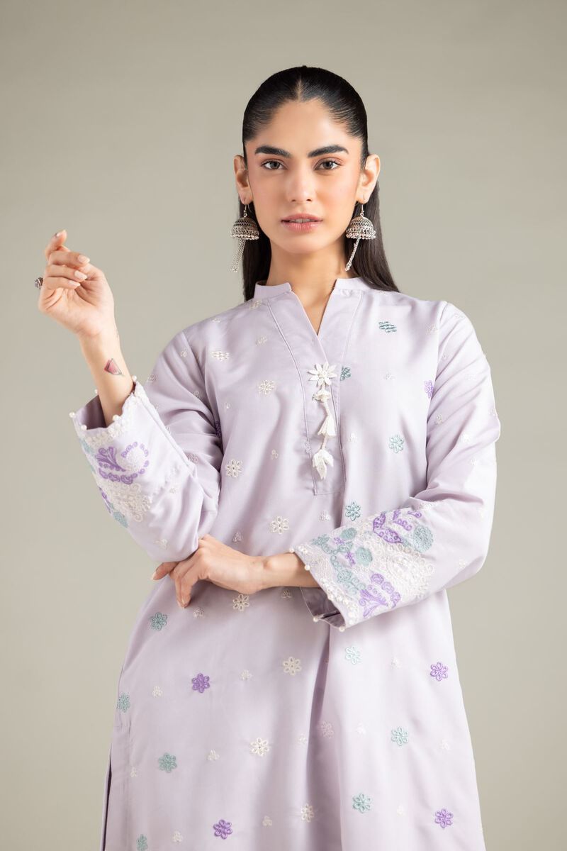 Embroidered | Blended Cambric | Kurta | GBP 9.00