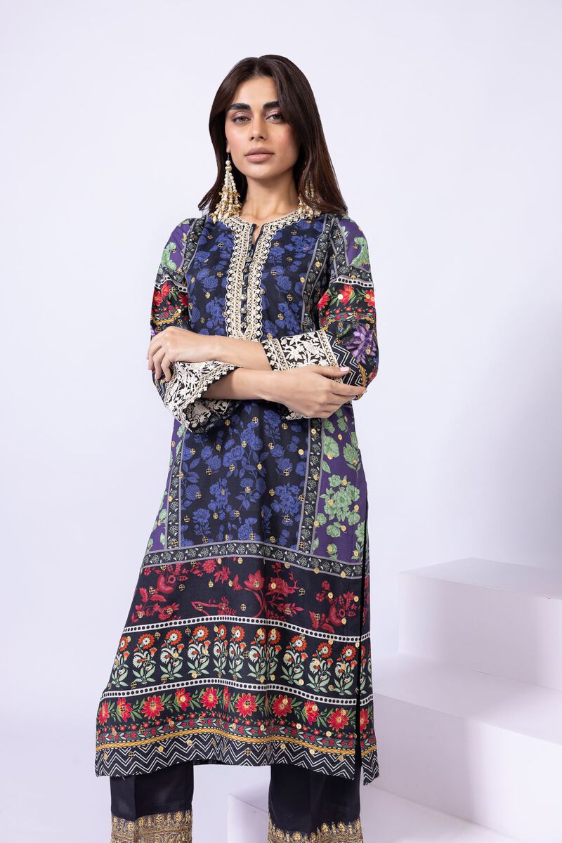Embroidered | Viscose Oak Silk | Kurta | GBP 19.50