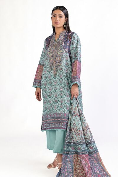 Printed | Messuri Dobby | Tailored 3 Piece | GBP 25.00