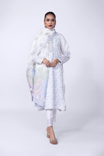 Embroidered | Russian Raw Silk | Pants | GBP 7.50