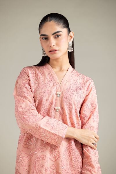 Embroidered | Blended Cambric | Kurta | GBP 18.00