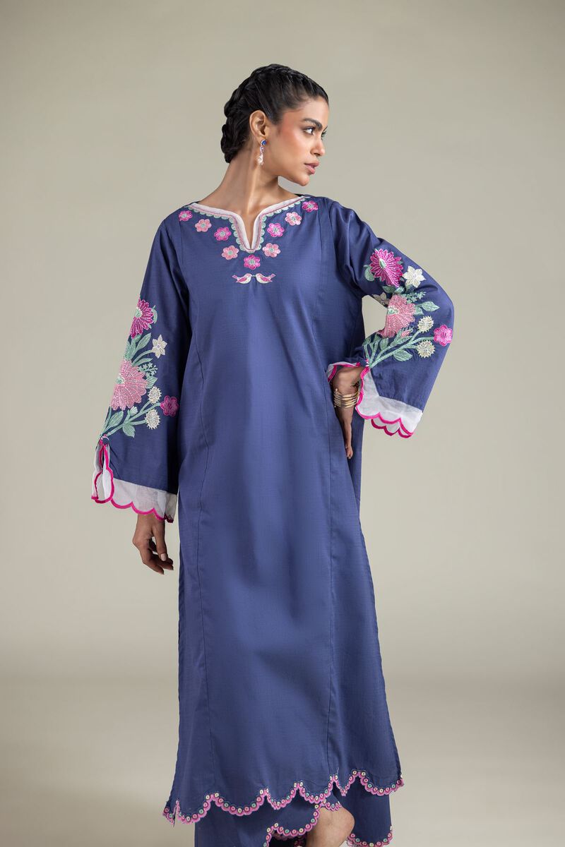 Floral Longline Kurta view 2