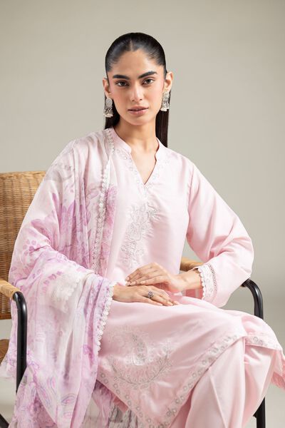 Embroidered | Blended Cambric | Kurta | GBP 7.50