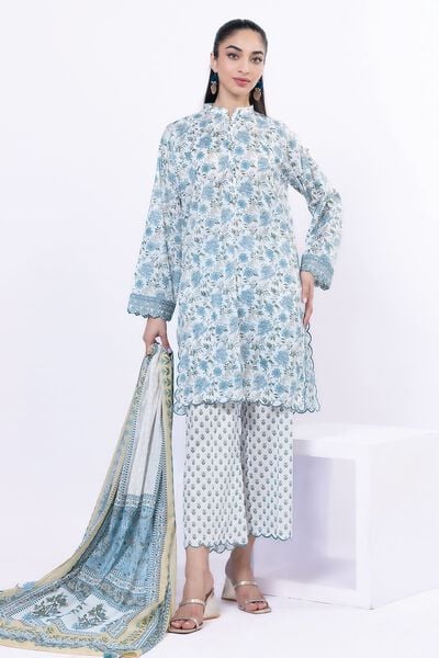 Embroidered | Lawn | Fabrics 3 Piece | GBP 17.50