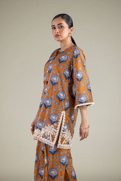 Embroidered | Cambric | Floral Cambric Kurta | GBP 15.00