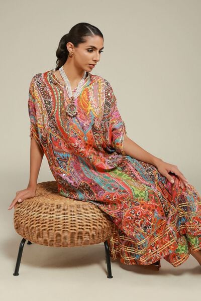 Embroidered | Raw Silk | 2 Piece Co-ord Set | Top and Bottom | GBP 80.00