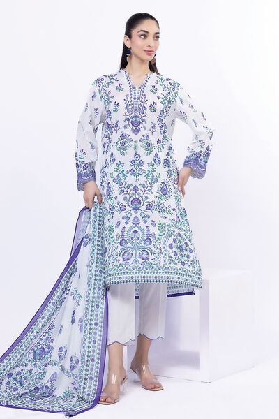 Embroidered | Lawn | Fabrics 3 Piece | GBP 17.50
