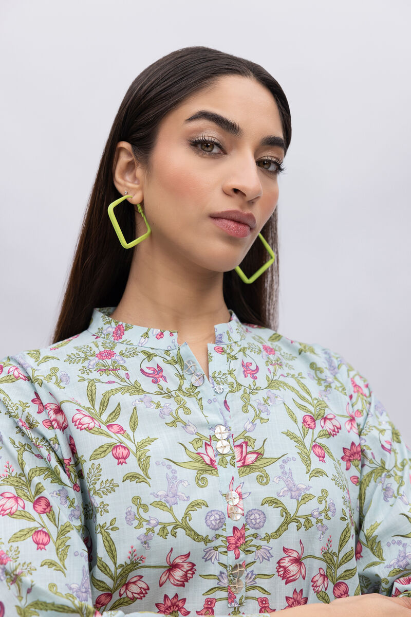 Printed | Crosshatch Poplin | Kurta | GBP 10.00